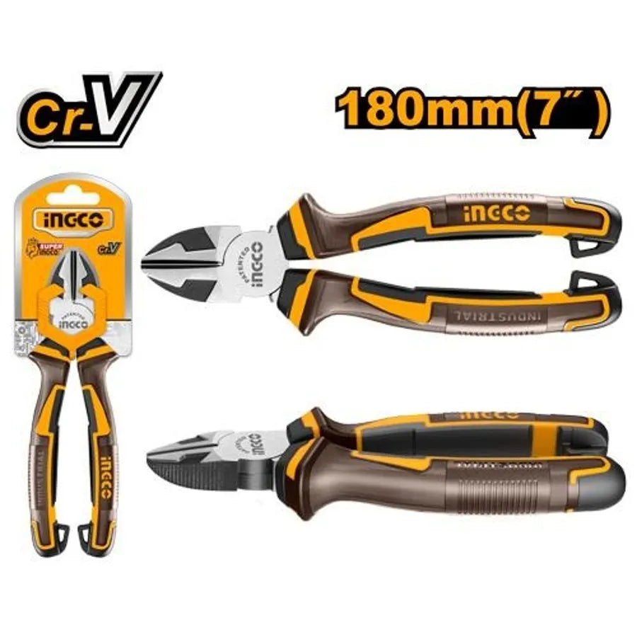 Diagonal Cutting Plier 7" CR-V - INGCO